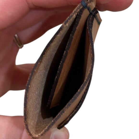 Espacio Handcraftes Big Spender Leather Wallet - Picture 4 of 5